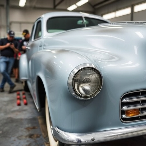 vehicle restoration process