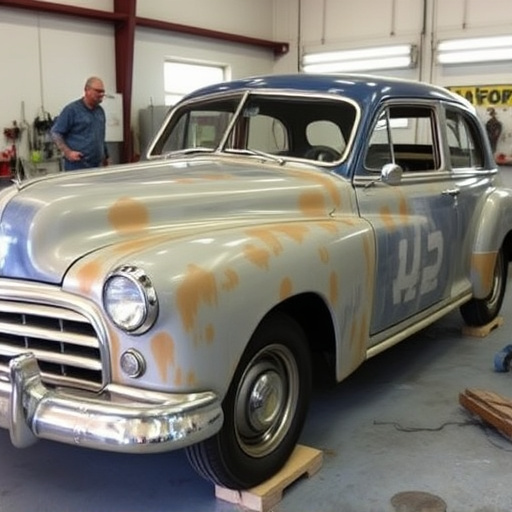 vehicle restoration process