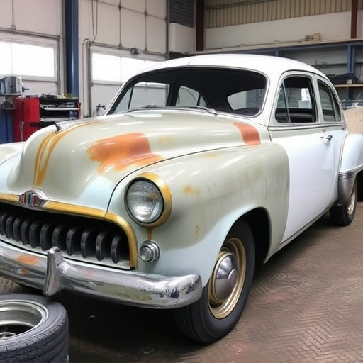 vehicle restoration process