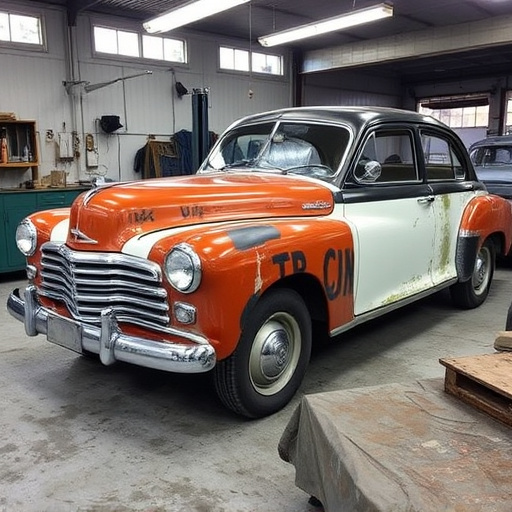vehicle restoration process
