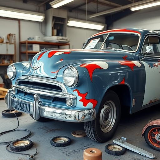 vehicle restoration process