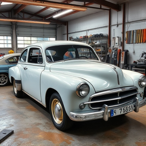 vehicle restoration process