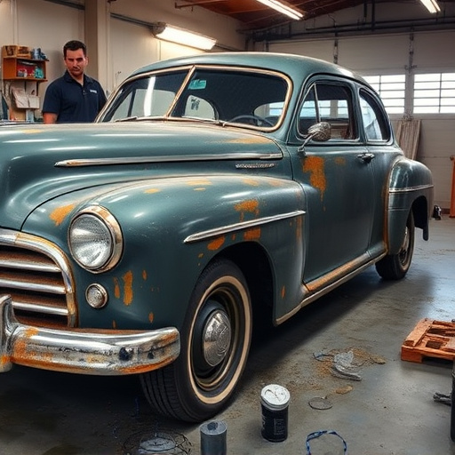 vehicle restoration process