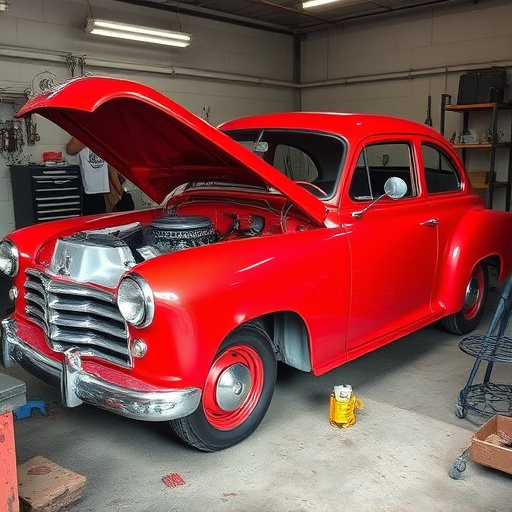 vehicle restoration process