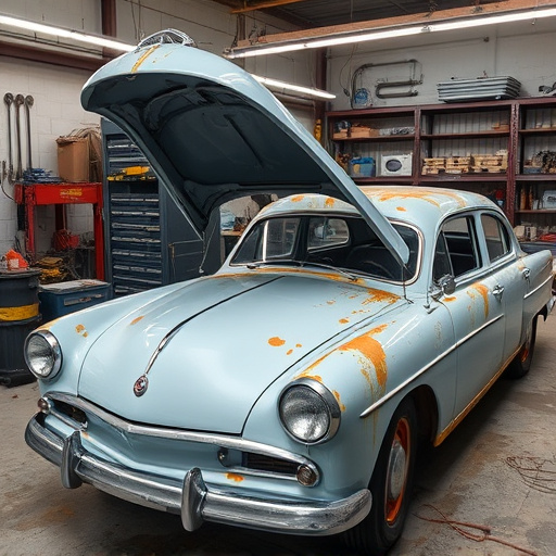 vehicle restoration process