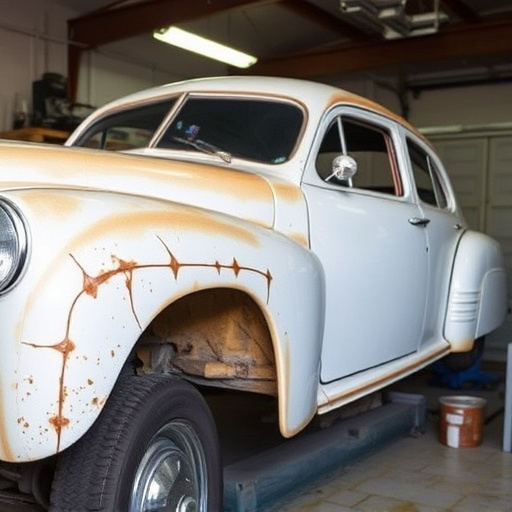 vehicle restoration process