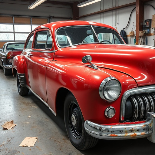 vehicle restoration process