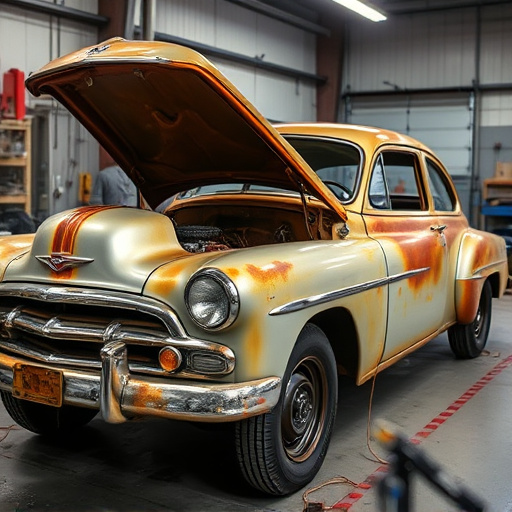 vehicle restoration process