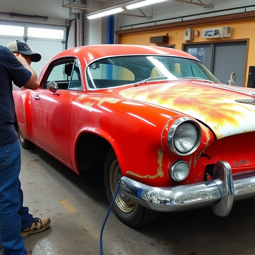 vehicle restoration process