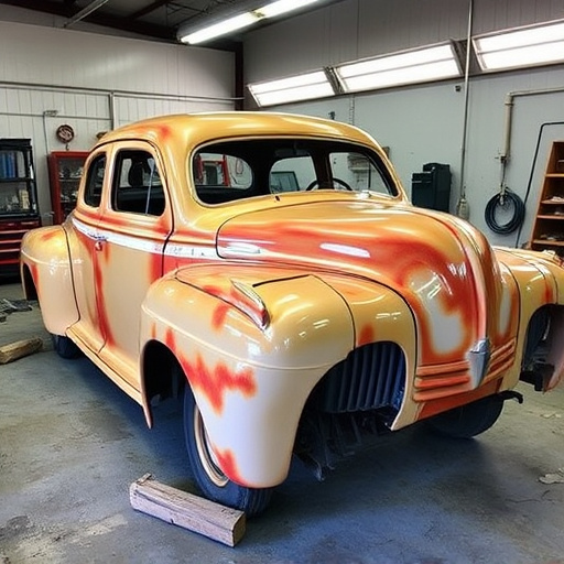 vehicle restoration process