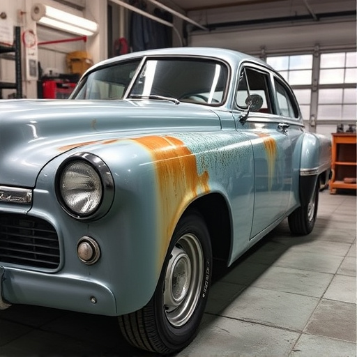 vehicle restoration process