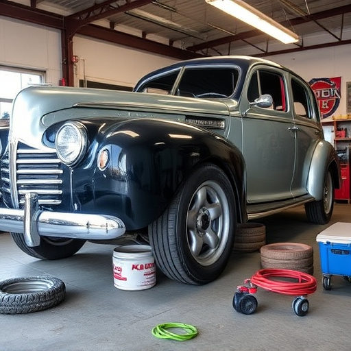 vehicle restoration process