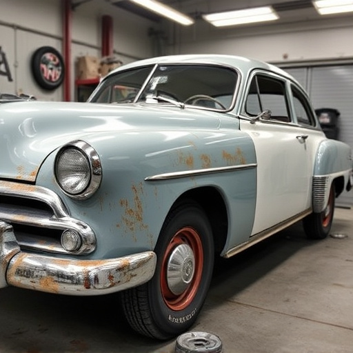 vehicle restoration process