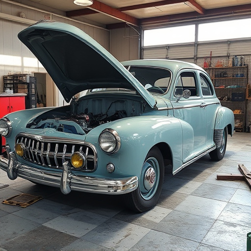 vehicle restoration process