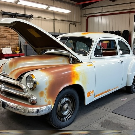 vehicle restoration process