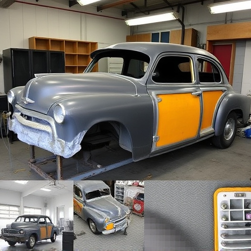 vehicle restoration process