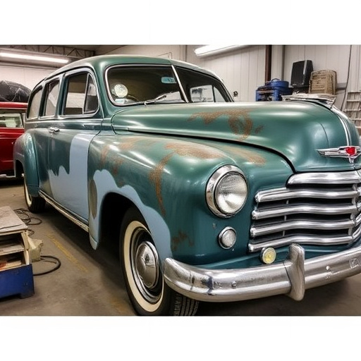 vehicle restoration process