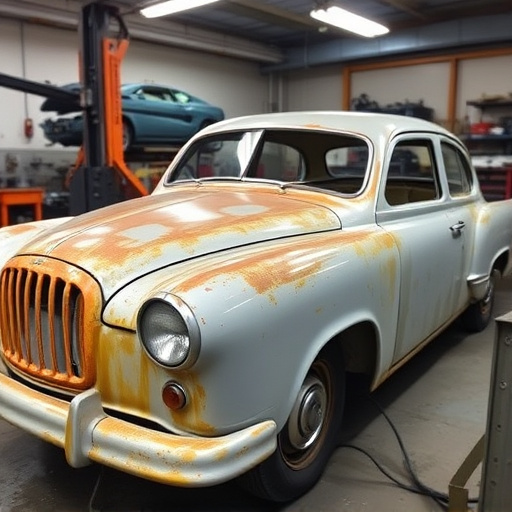 vehicle restoration process
