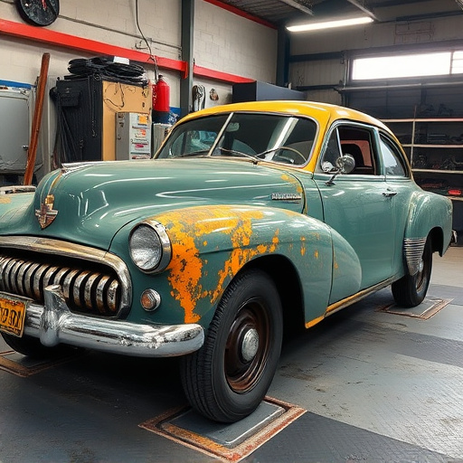 vehicle restoration process