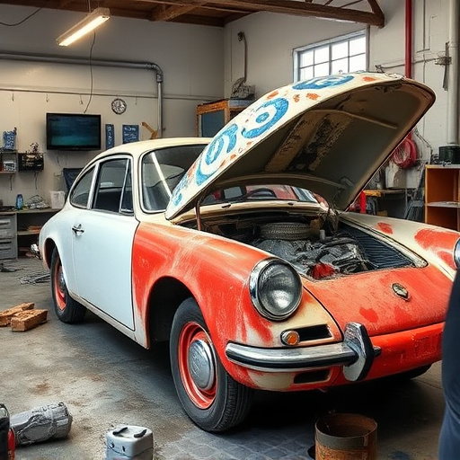vehicle restoration process
