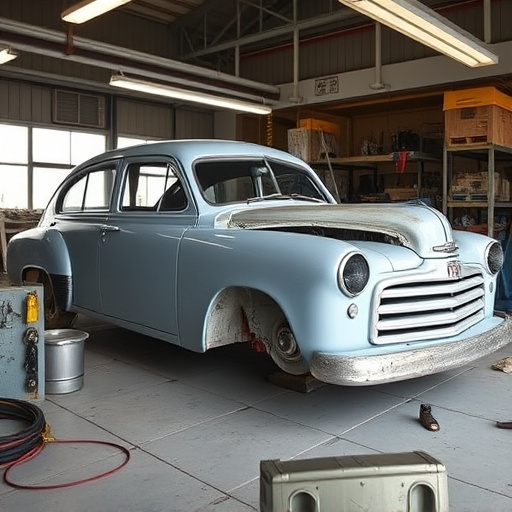 vehicle restoration process