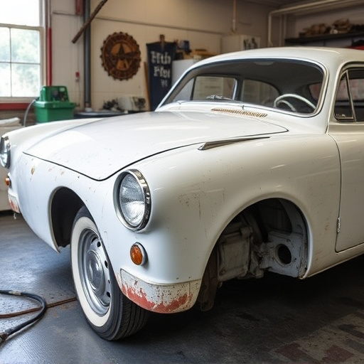 vehicle restoration process