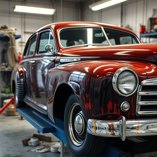 vehicle restoration process