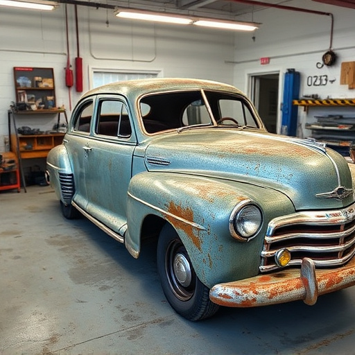 vehicle restoration process