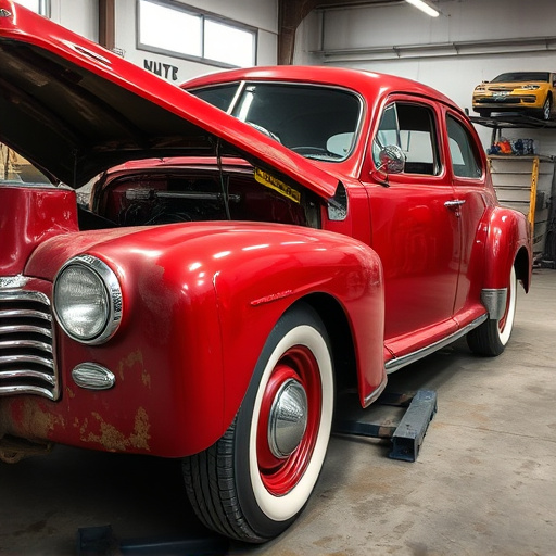 vehicle restoration process