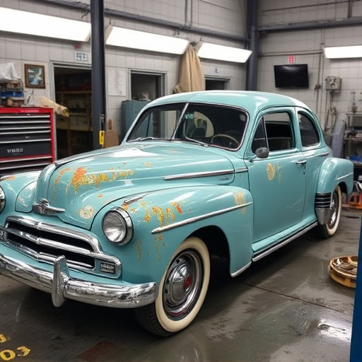 vehicle restoration process