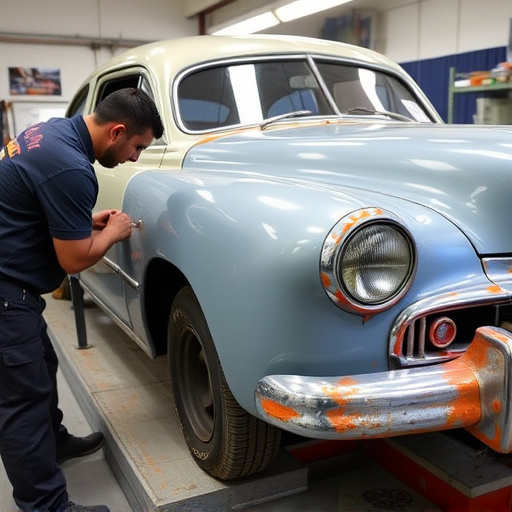 vehicle restoration process