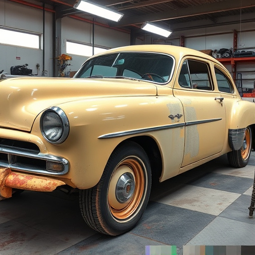 vehicle restoration process