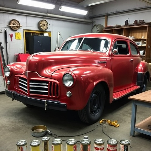 vehicle restoration process