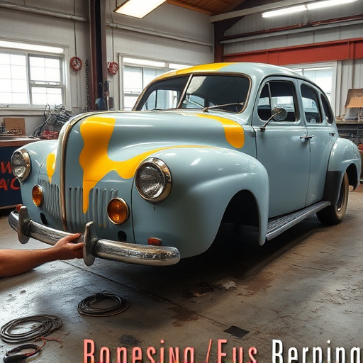 vehicle restoration process