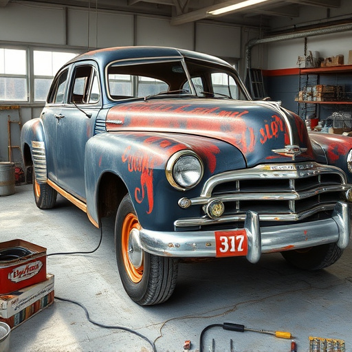vehicle restoration process