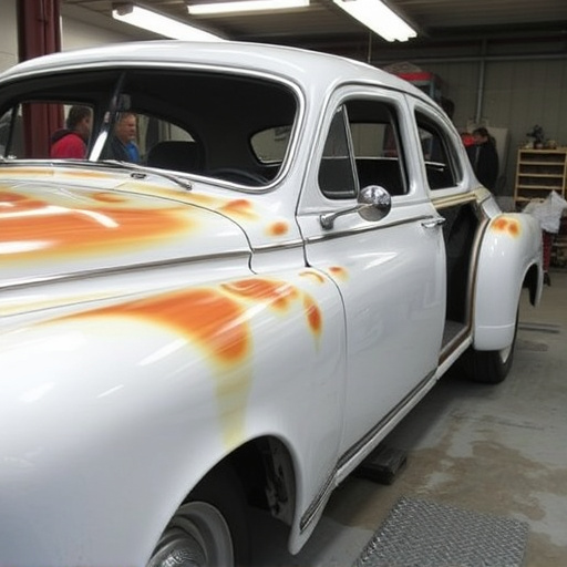 vehicle restoration process