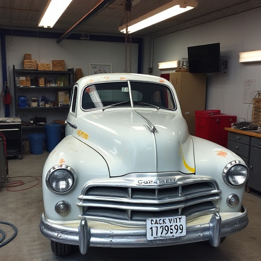 vehicle restoration process