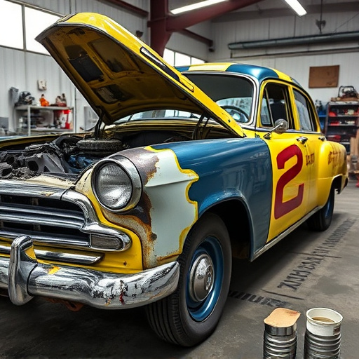 vehicle restoration process