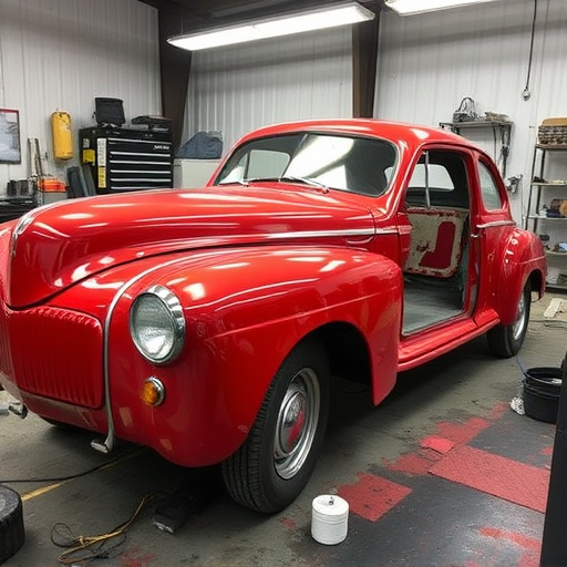 vehicle restoration process