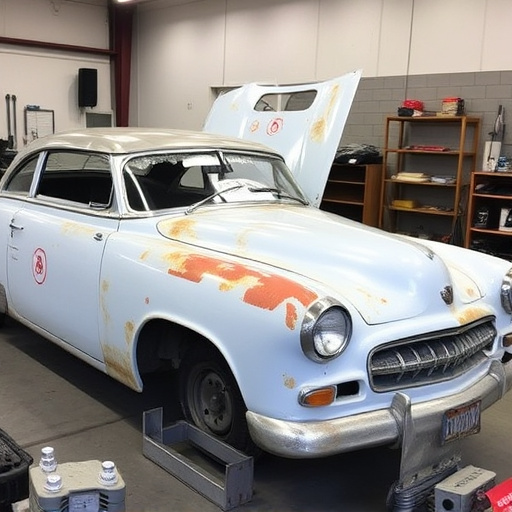 vehicle restoration process