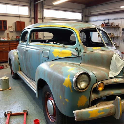 vehicle restoration process