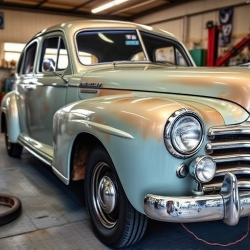vehicle restoration process