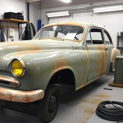 vehicle restoration process