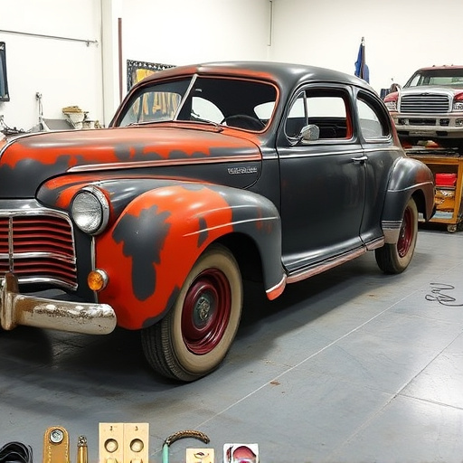 vehicle restoration process