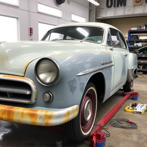 vehicle restoration process