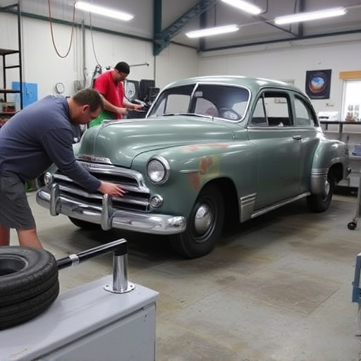 vehicle restoration process