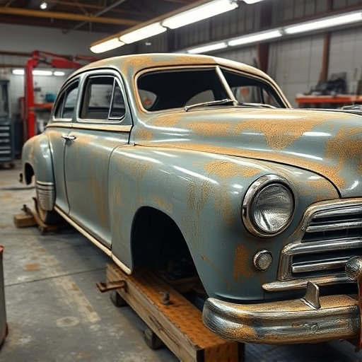vehicle restoration process