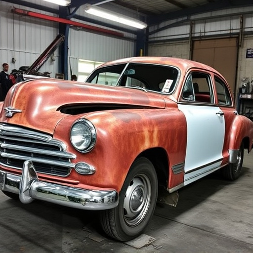 vehicle restoration process