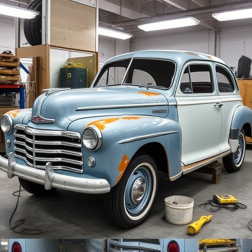 vehicle restoration process