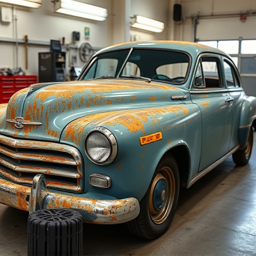 vehicle restoration process